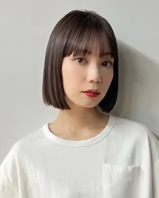 セミロング Côte所属・レイヤー/ボブカット ゆい/Côte表参道のヘアスタイル