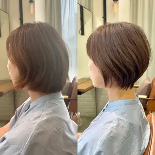 ショート 🌈銀座、ボブ ショート🌈にっしーのヘアスタイル