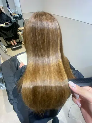 ロング SALOWIN銀座Suite所属・髪質改善/艶髪矯正 /長谷川なつみのヘアスタイル