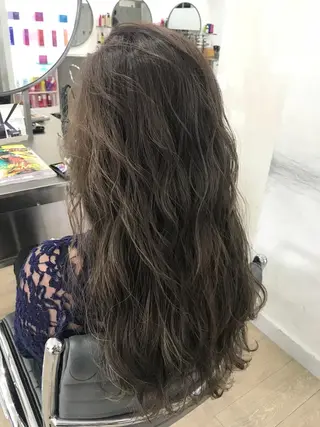 ロング カラー Reb_keiji 👑小倉圭司のヘアスタイル