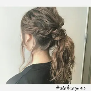 ヘアアレンジ ロング ⭐️ アユミ⭐️のヘアスタイル