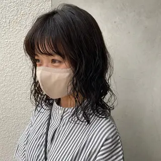 ミディアム パーマ annuy🪐 HINAのヘアスタイル