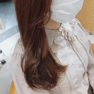 ミディアム 縮毛矯正/レイヤー 💎やまもとちひろのヘアスタイル