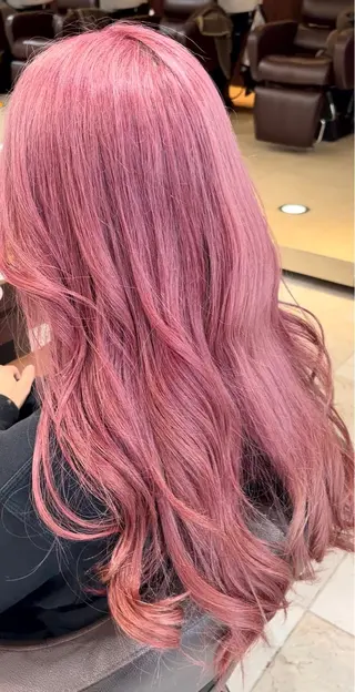 ロング FaB千葉所属・【暖色ハイトーン】 HARUNA🌼のヘアスタイル