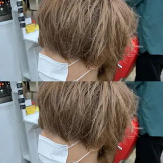 ショート カラー メンズ メンズ専門店 店長 小柳 裕夢のヘアスタイル