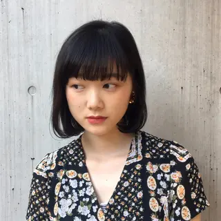 ショート カラー hemm,hemm.所属・ショート・ボブ MIKUのヘアスタイル