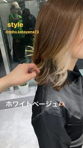 ミディアム 小林 拓真のヘアスタイル