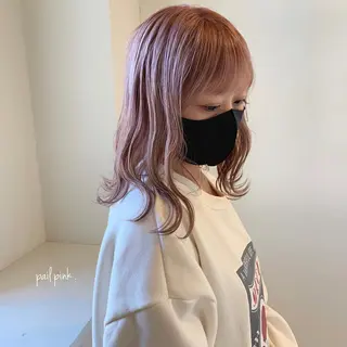 ミディアム カラー 清水 亮太/赤み消しカラーのヘアスタイル