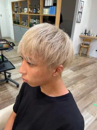 カラー メンズ メンズパーマ 北原寿樹のヘアスタイル