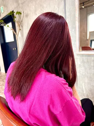 カラー botan🎧♩ akaneのヘアスタイル