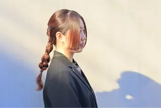ロング ヘアアレンジ オリーブ/グレージュ 💐🤍理保のヘアスタイル