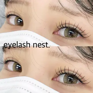 マツエク・マツパ intime内nest.所属・🤍nest. エリ🤍のマツエク・マツパデザイン