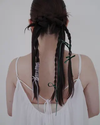 ロング ヘアアレンジ tukka soin KOBE所属・NAGI ヘアメイクのヘアスタイル