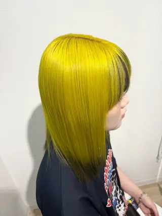 ロング カラー ブリーチ特化/透明感 カラー森山陽向のヘアスタイル