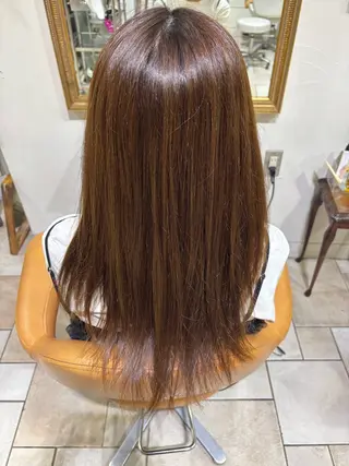 セミロング カラー 宮本龍馬 オブヘアー/銀座店のヘアスタイル