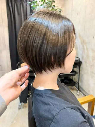 ショート ショートボブ／川崎 子安健太のヘアスタイル