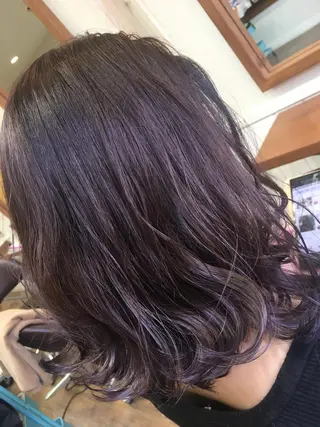 カラー ブリーチ毛縮毛矯正 👑山口のヘアスタイル