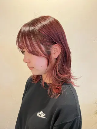 ミディアム カラー AKALA HAIR所属・AKALA HAIR 西宮店 Juriのヘアスタイル