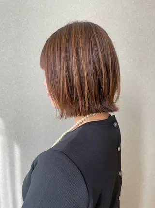 ショート カラー 薬院浄水通/ショート /ボブ/rukaのヘアスタイル