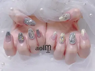 ネイル 葵うさぎ所属・葵うさぎ AIのネイルデザイン