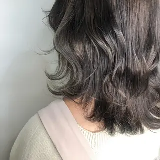 ミディアム カラー ヘアアレンジ マツエク・マツパ Noah's　Ark所属・透明感カラー🫧ヘア セット🫧松本菜月の眉毛・アイブロウイメージ