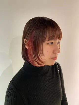 ショート 安藤 結花のヘアスタイル