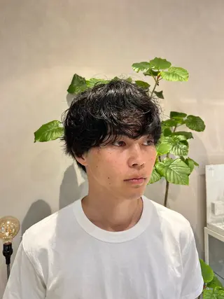 メンズ ブリーチ/髪質改善 shiinaのヘアスタイル