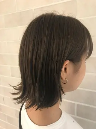 ショート カラー 艶髪カラー&ウルフ フルカワ ヒロズミのヘアスタイル