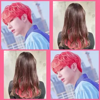 ロング カラー 韓国🫧アイドルヘア 🎀みづきのヘアスタイル