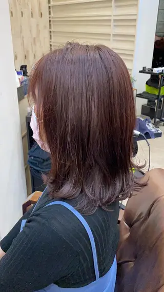 ミディアム 🟢NEGi🟣 🫧髪質改善のヘアスタイル
