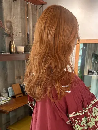 セミロング カラー 暖色カラー/レイヤー 🌙 オノユリカのヘアスタイル