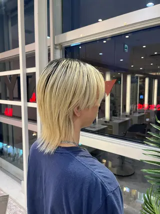 ミディアム メンズ 🫧メンズカット カラー/愛莉🫧のヘアスタイル