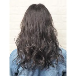 ミディアム カラー KIZU 髪質改善 オカルト怪談のヘアスタイル