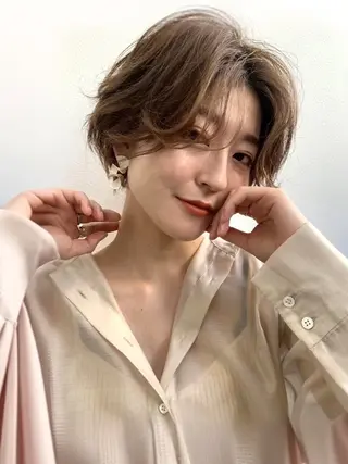 ショート Glimpse大濠店 髪質改善/福岡大濠のヘアスタイル