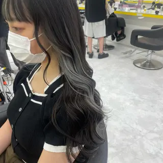 ロング 🤍韓国トレンド ヘア🤍miku🤍のヘアスタイル