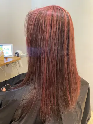セミロング カラー Gift.hair&spa所属・森崎 歩のヘアスタイル