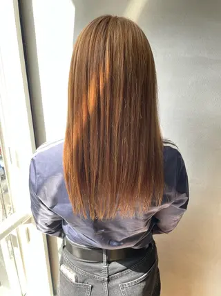 ミディアム カラー 女性リピ90%🍨 🩷佐藤みずきのヘアスタイル