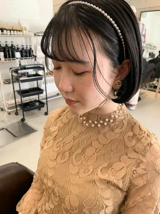 ショート カラー 新海 芳樹のヘアスタイル