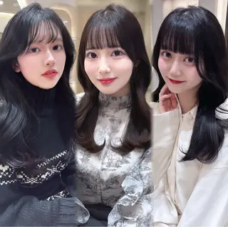 ロング 上品♡韓国レイヤー 🤍のの🤍のヘアスタイル