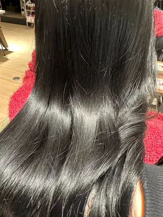 ロング SAYAKA🩶 レイヤー韓国ヘア新宿のヘアスタイル