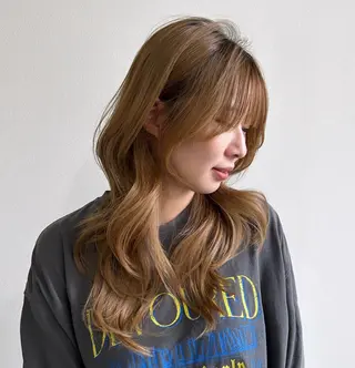 ロング カラー risako🇰🇷 韓国ヘア/レイヤーのヘアスタイル