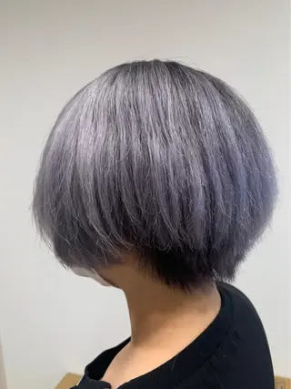 ショート カラー Maison/松本/ 艶髪/カラー/メンズのヘアスタイル