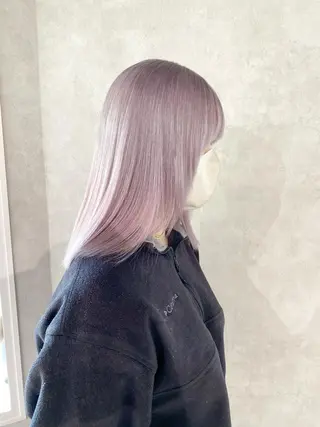 ミディアム ダブルカラー ブリーチ/kaitoのヘアスタイル