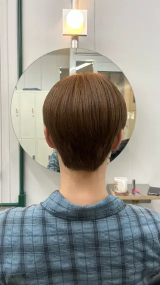 ショート Vers所属・松川 帆乃果のヘアスタイル