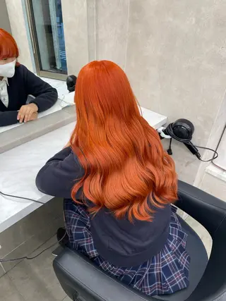 ロング カラー ヘアアレンジ 💗横浜美容室 💗HARUNAのヘアスタイル