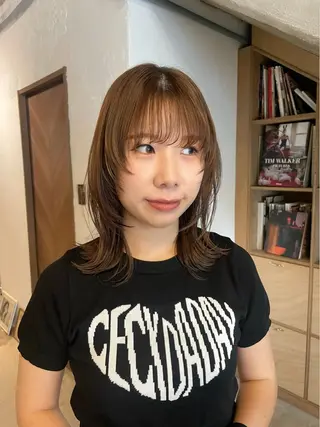 ミディアム muku所属・ボブ/パーマ /muku サリのヘアスタイル