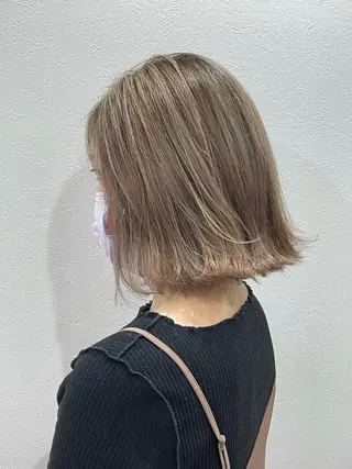 ミディアム カラー 川崎 龍馬のヘアスタイル