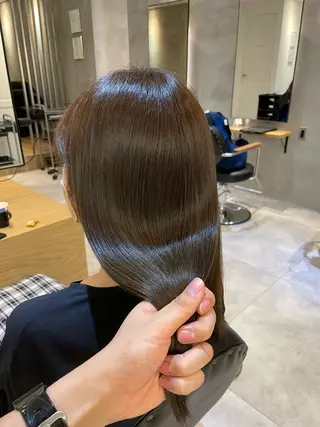 セミロング 💍美髪矯正💍 山田　涼也のヘアスタイル