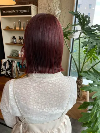 ショート カラー the BRIDGE 加藤みのりのヘアスタイル