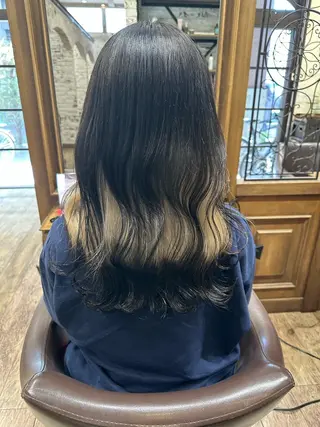ロング カラー Mauve 世田谷 きたじまのヘアスタイル